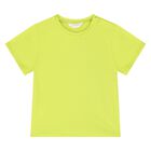 Baby Boys Ivory & Green Dungaree Set, 1, hi-res