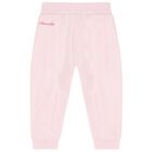 Younger Girls Pink Tracksuit, 1, hi-res