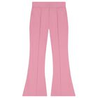 Girls Pink Logo Leggings, 1, hi-res