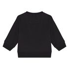 بدلة رياضية بالشعار باللون الأسود للأولاد  , 6, hi-res