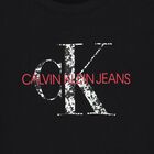 Girls Black Logo Sweatshirt, 1, hi-res