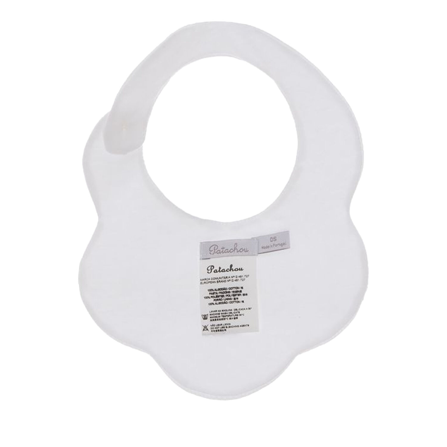 مريلة باللون الأبيض للبنات, 1, hi-res