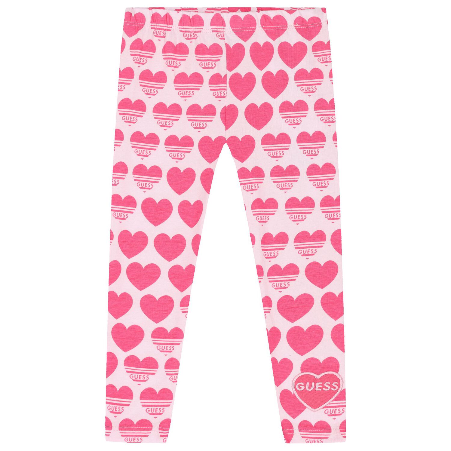 Younger Girls Pink Logo Leggings Set, 1, hi-res