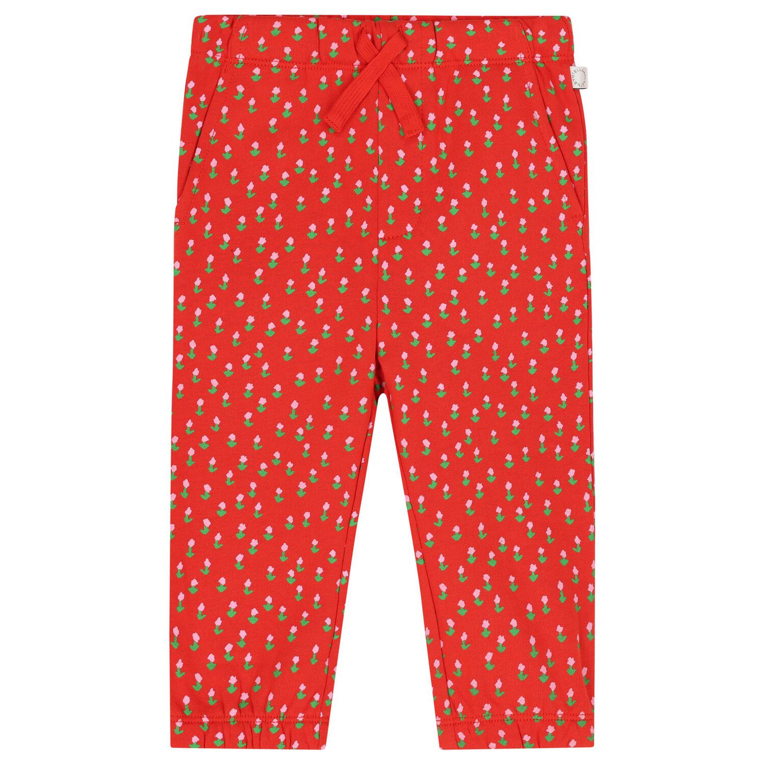 Younger Girls Red Floral Tracksuit, 1, hi-res image number null