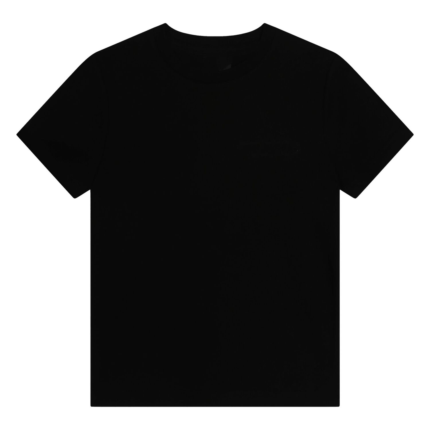 Boys Black Logo T-Shirt, 1, hi-res