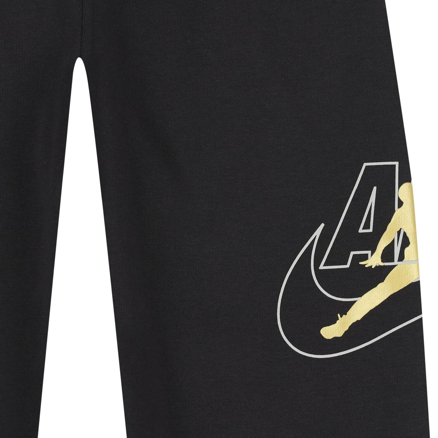 Boys Black Jordan Logo Joggers, 1, hi-res