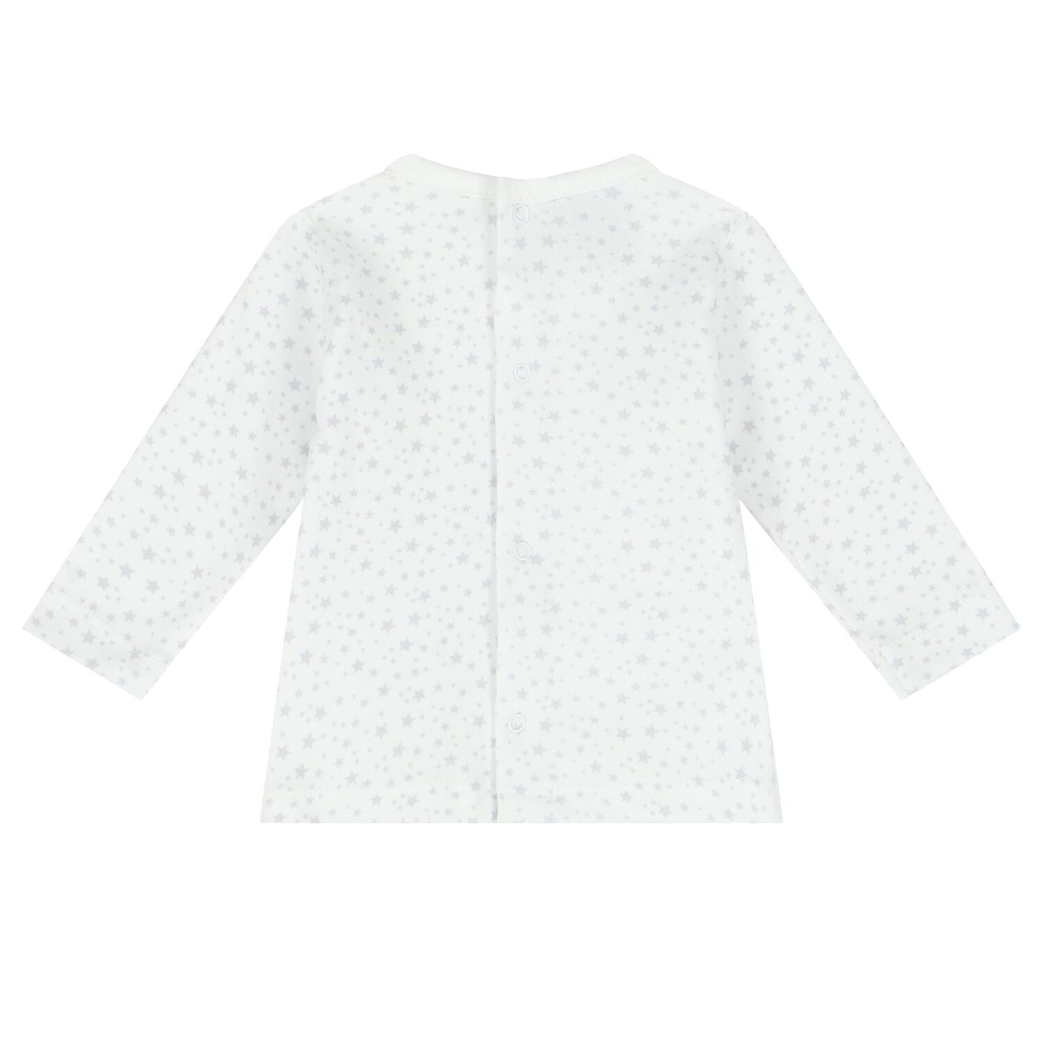 طقم هدايا بطبعة النجوم باللون الأبيض والرمادي, 2, hi-res image number null