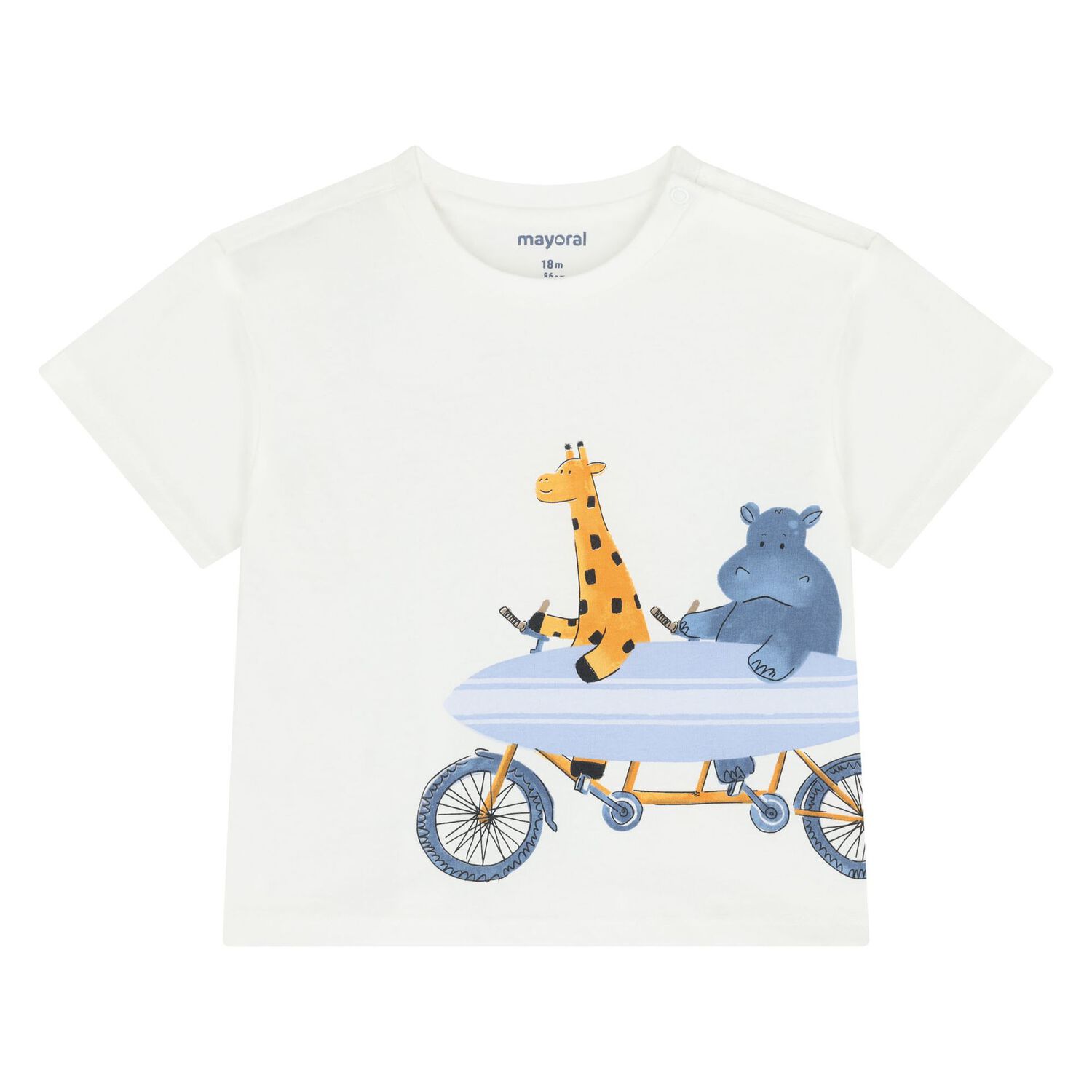 طقم شورت أولاد باللون الأبيض والبرتقالي, 1, hi-res