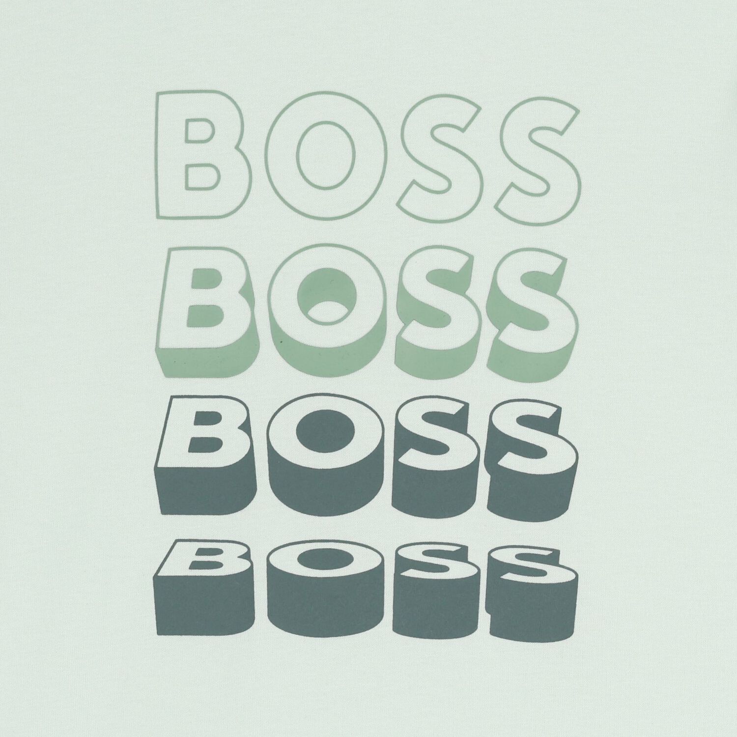 Boys Green Logo T-Shirt, 5, hi-res
