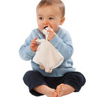 دمية زرافة مطاطية باللون العاجى والبيج, 1, hi-res