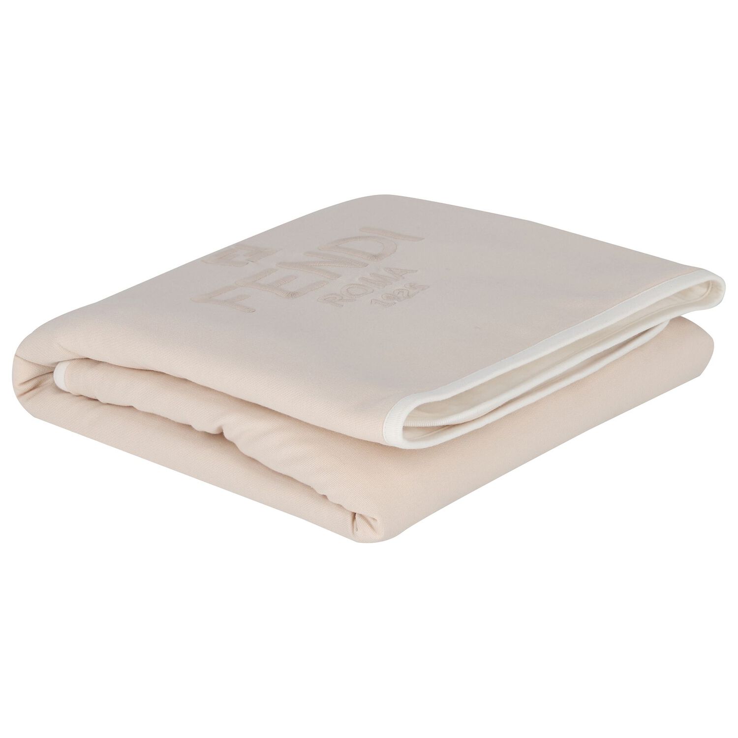 Beige Logo Baby Blanket, 1, hi-res image number null