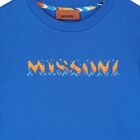 Boys Blue Logo T-Shirt, 1, hi-res