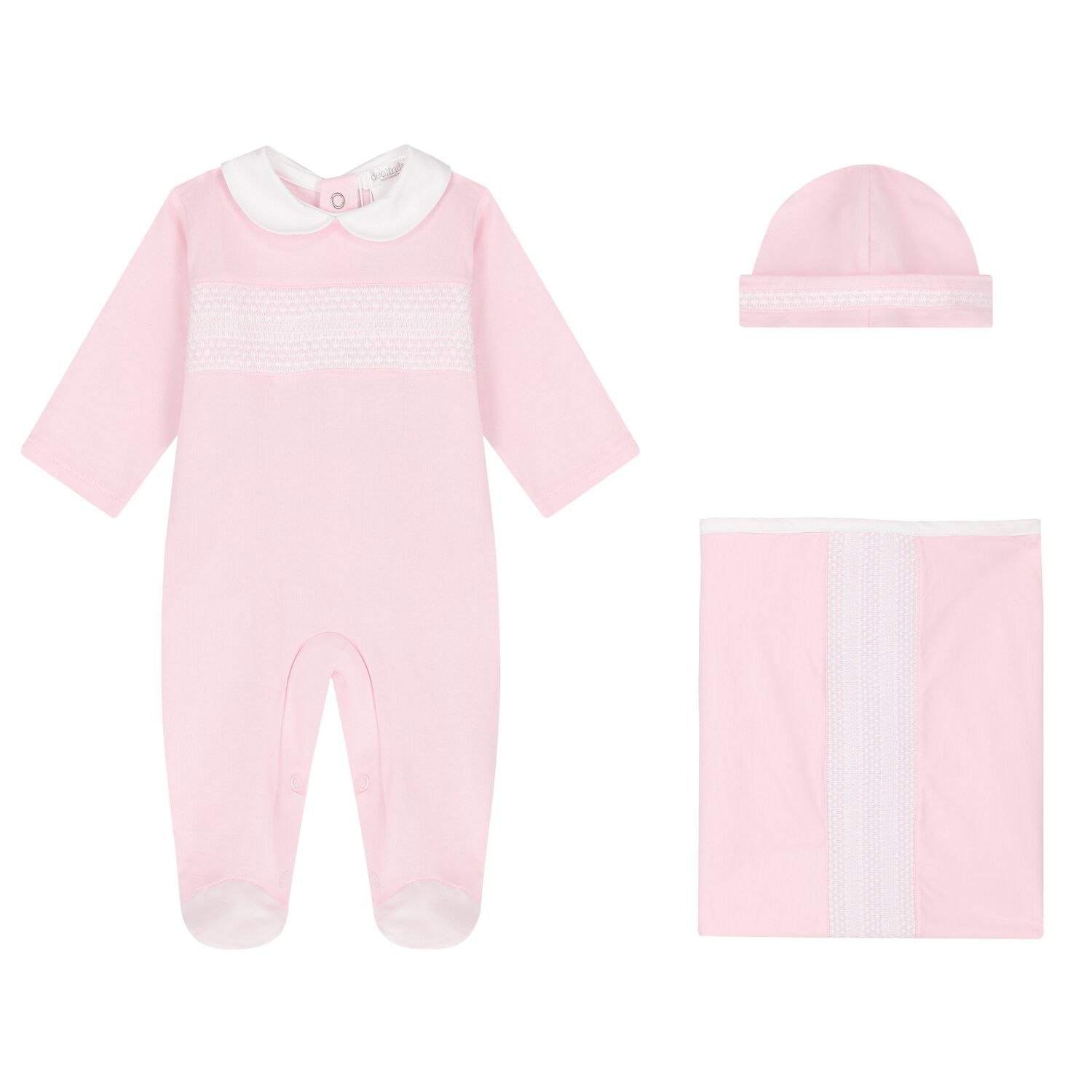 مجموعة هدايا بيبي جرو باللون الوردي للبنات, 1, hi-res