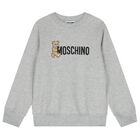 Grey Teddy Bear Logo Sweatshirt, 7, hi-res