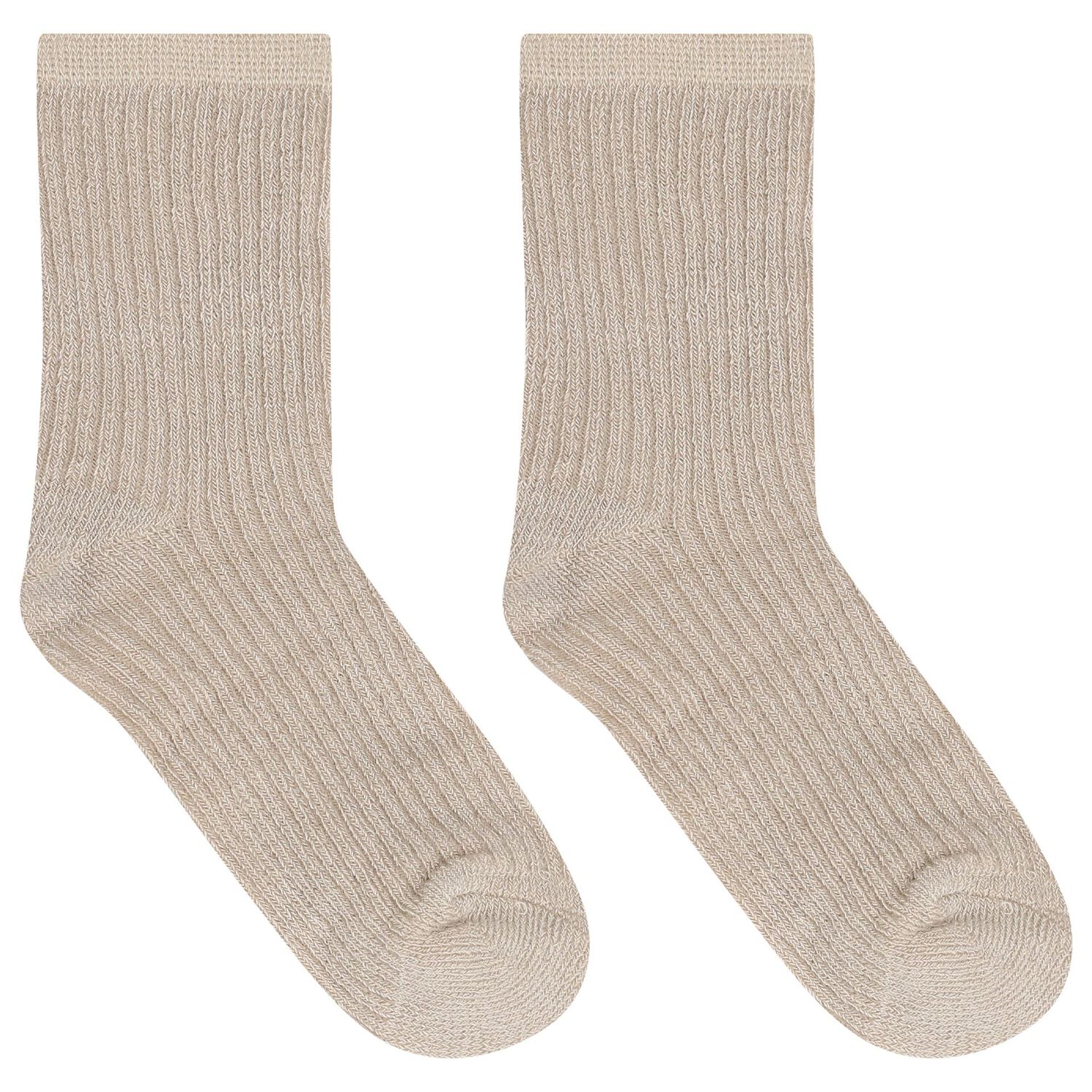 Baby Boys Blue, White & Beige Socks (6 Pack), 2, hi-res image number null