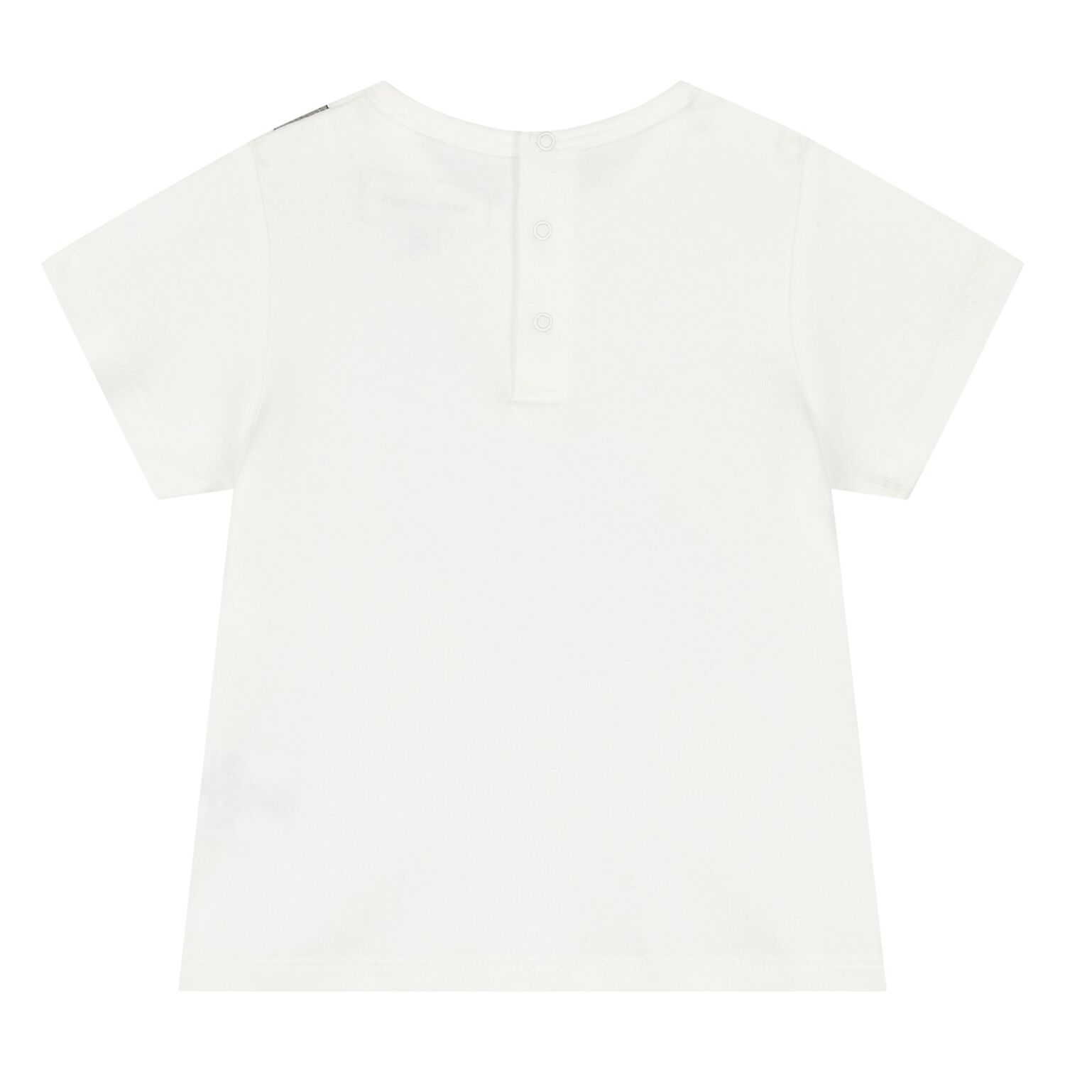 طقم شورت أولاد بالشعار باللون الابيض والازرق, 1, hi-res