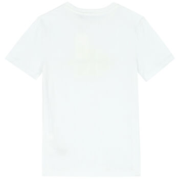 Boys White Logo T-Shirt