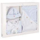 Baby Boys White & Blue Babygrow Gift Set, 1, hi-res