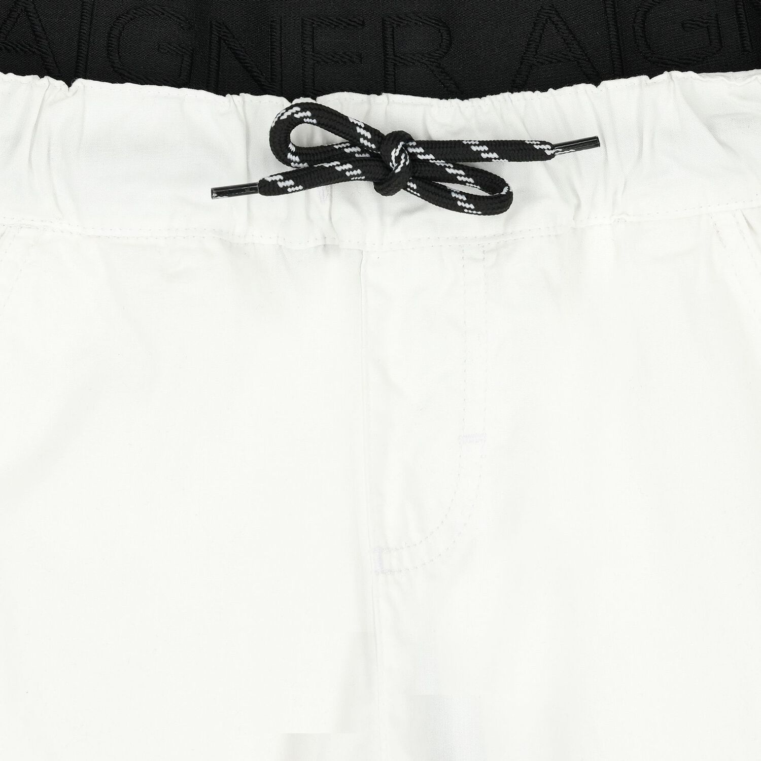 Boys White Logo Shorts, 1, hi-res