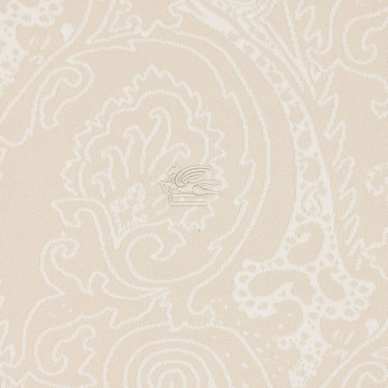 White & Burgundy Pegaso Logo Baby Blanket, 1, hi-res