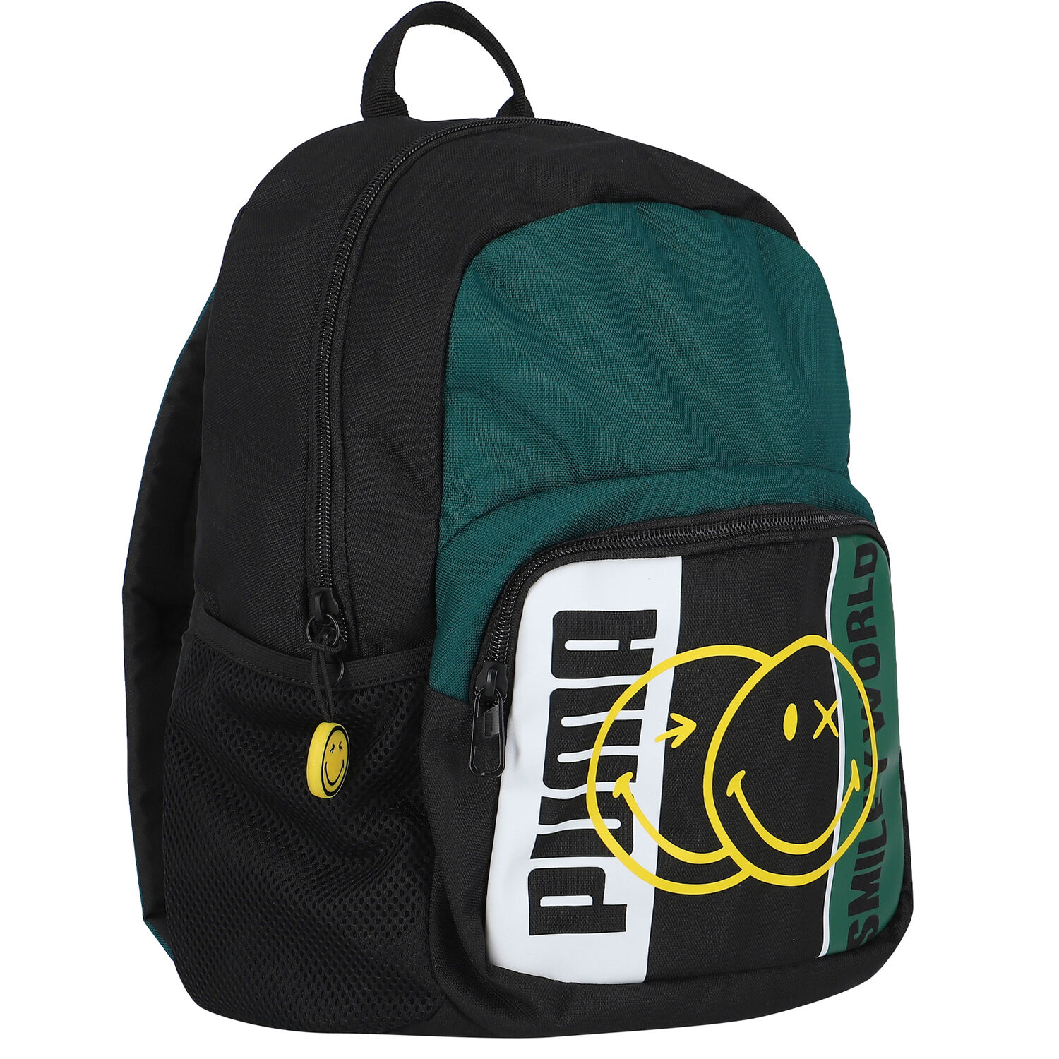Black Smile Logo Backpack, 1, hi-res