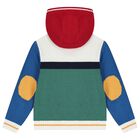 Boys Multi-Coloured Knitted Zip Up Top, 1, hi-res