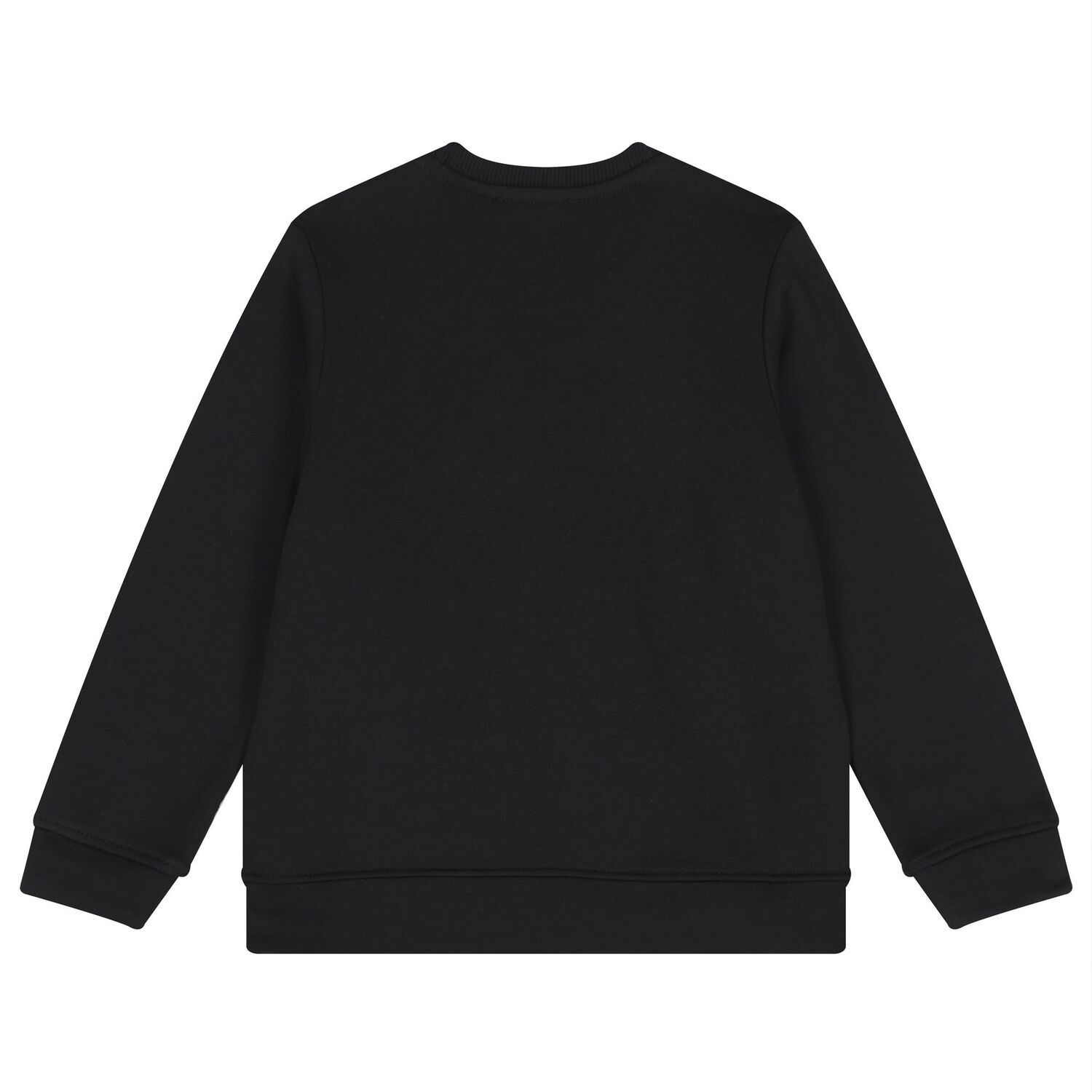 سويت شيرت للاولاد بالشعار باللون الاسود , 1, hi-res