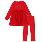 طقم ليغينز بالشعار باللون الاحمر, 1, hi-res