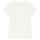 تيشيرت بنات بولو باللون الأبيض, 1, hi-res