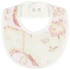 Baby Girls Pink & Ivory Geo Map Babygrow Gift Set, 1, hi-res