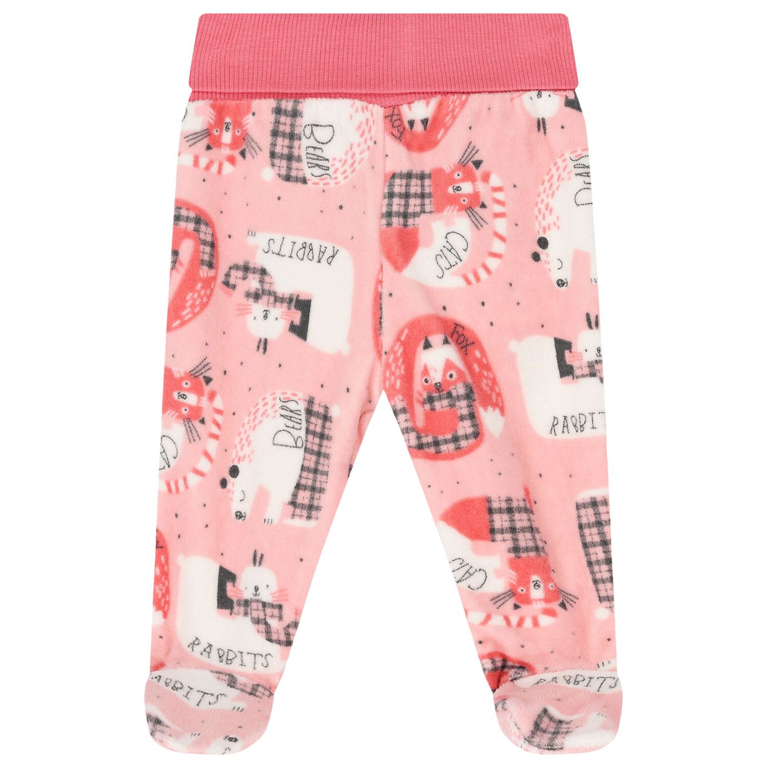 Baby Girls Ivory & Pink Trousers Set, 1, hi-res image number null