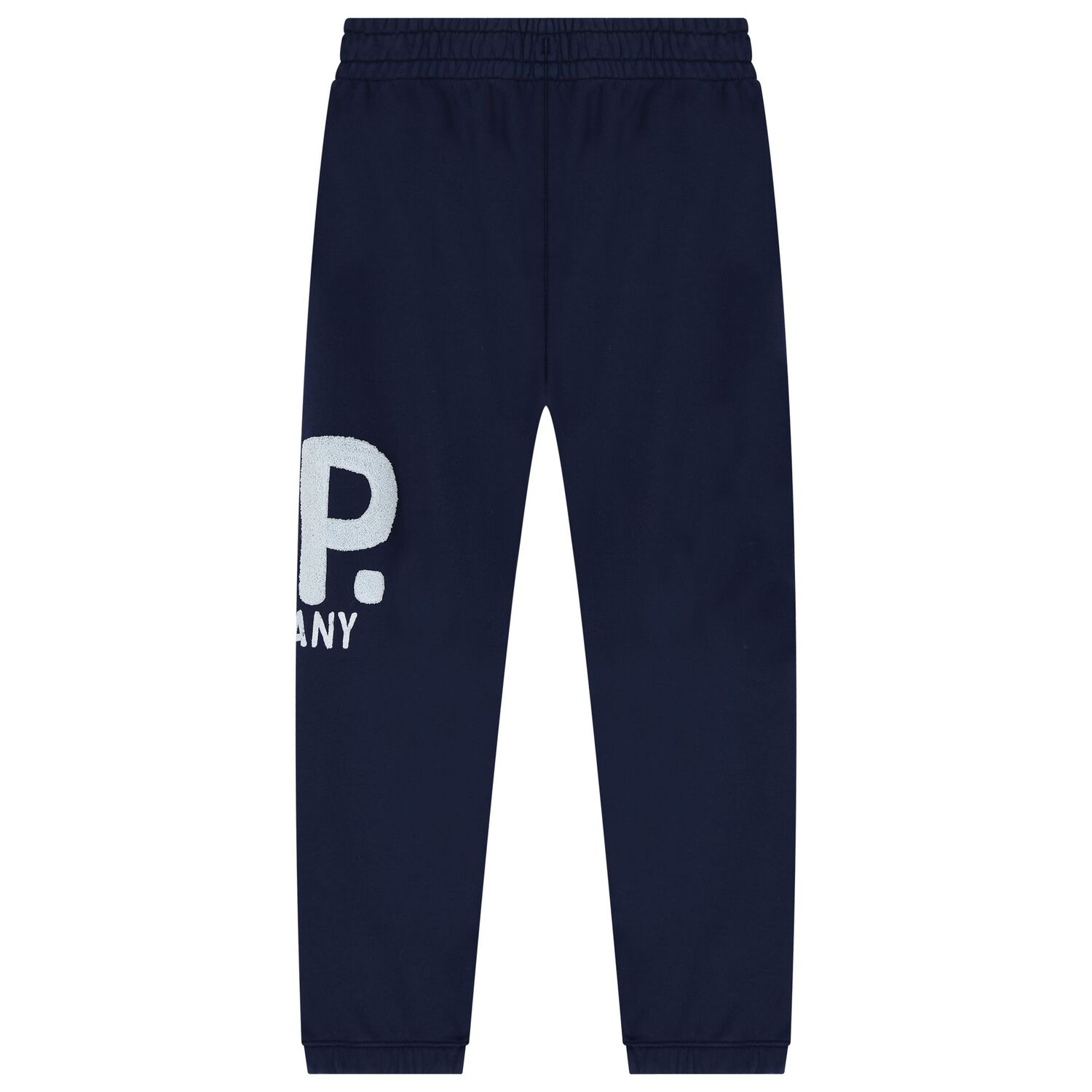 Boys Navy Blue Logo Joggers, 1, hi-res