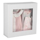 Baby Girls Pink Babygrow Gift Set, 1, hi-res