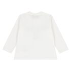 توب بأكمام بشعار تيدي بير باللون الابيض, 1, hi-res