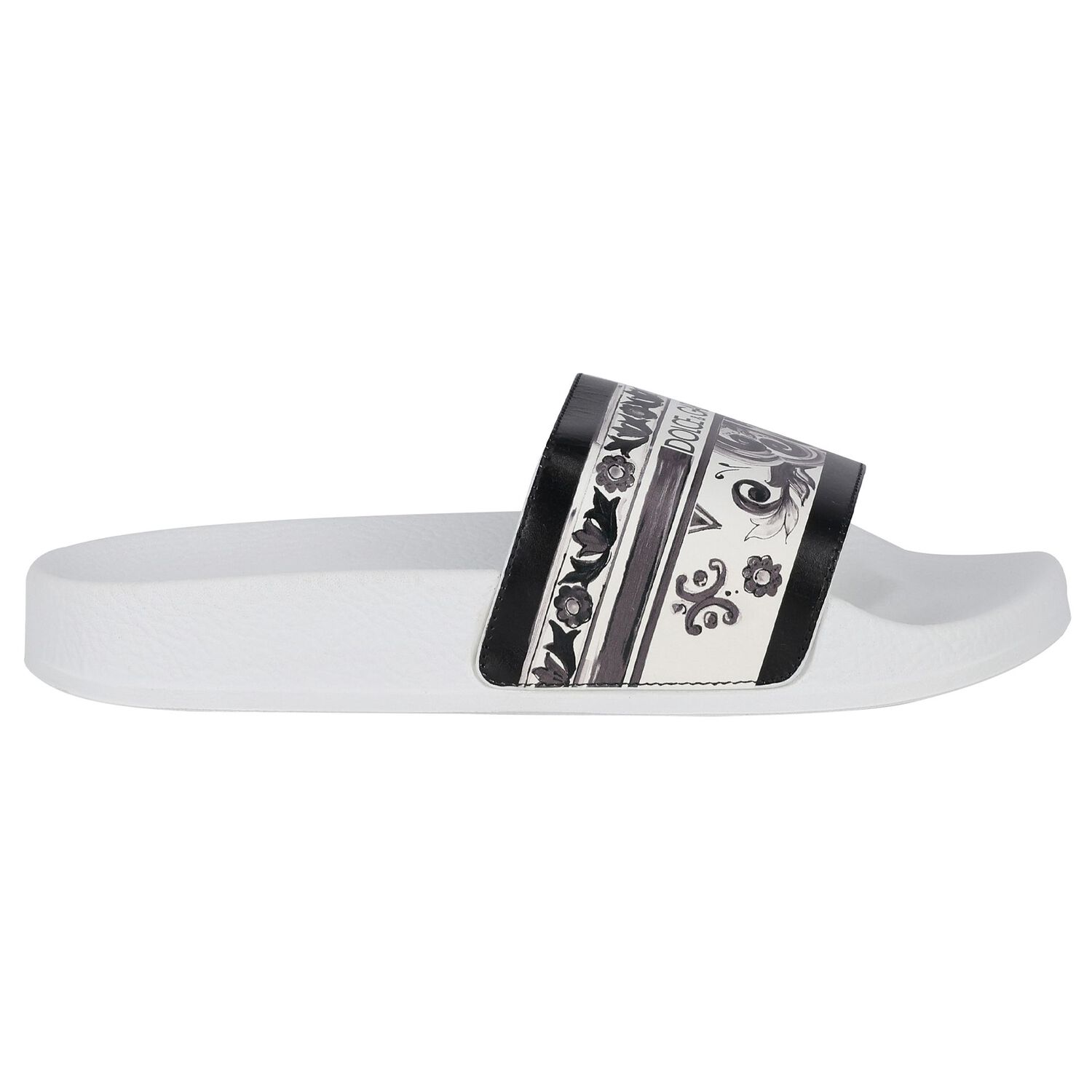 حذاء سلايدر ماجوليكا أبيض وأسود للأولاد, 1, hi-res