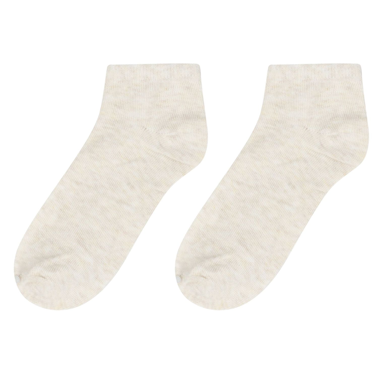 Boys Beige & White Socks (3 Pack) , 2, hi-res