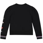 Girls Black Powerpuff Girls Zip Up Top, 1, hi-res