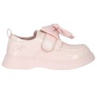 حذاء رياضي بفيونكة باللون الوردي , 1, hi-res