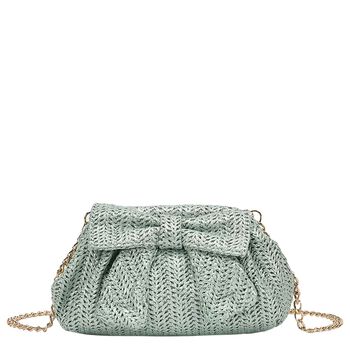 Girls Green Bow Handbag
