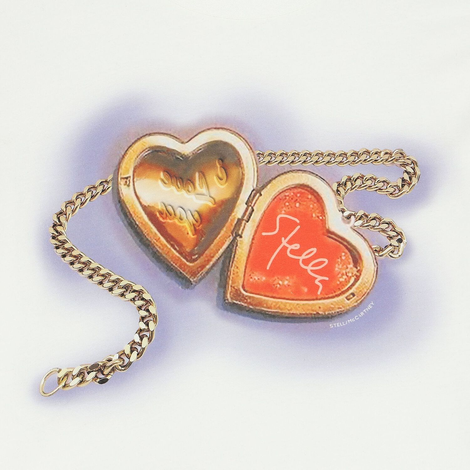 Girls Ivory Heart T-Shirt, 1, hi-res