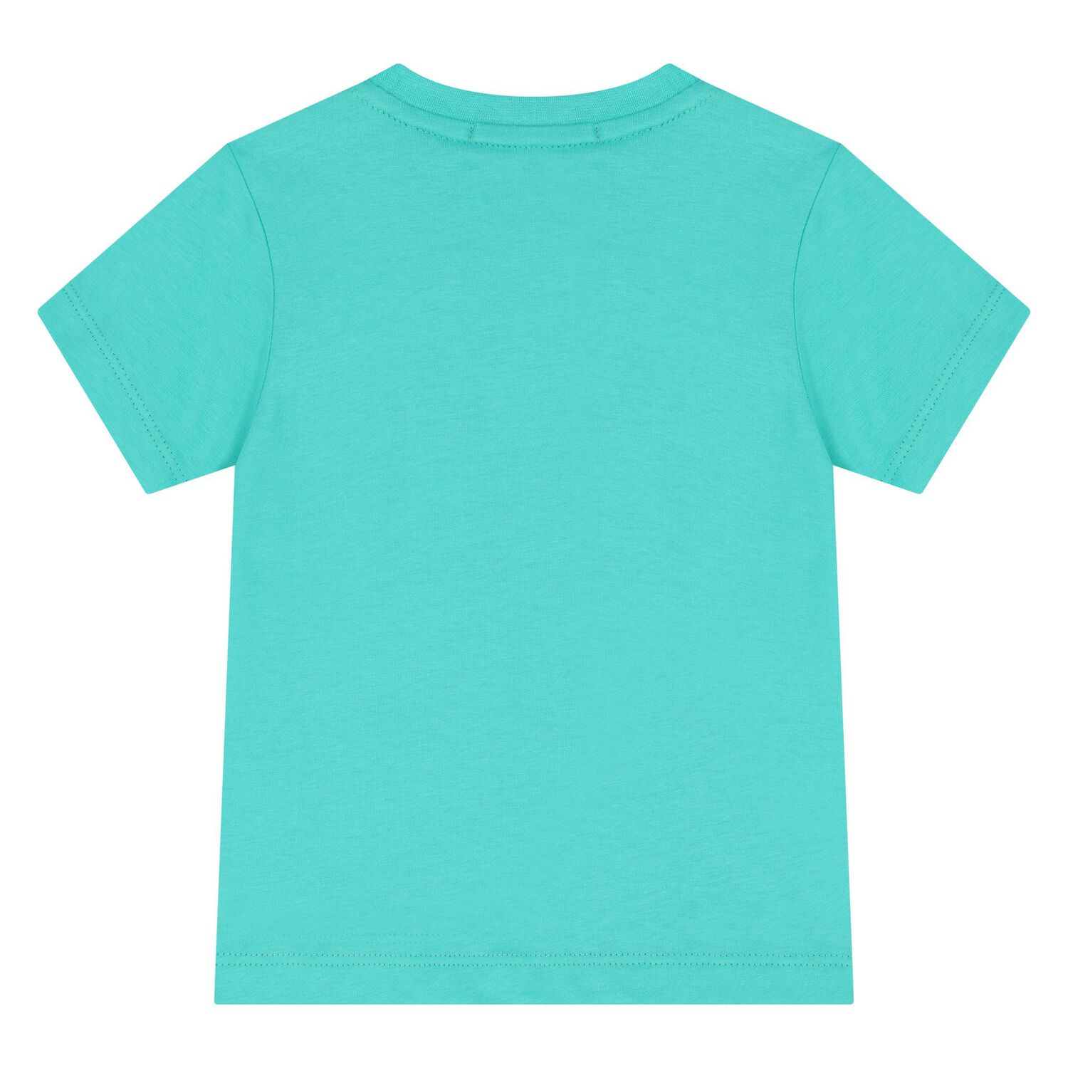 Younger Boys Turquoise Logo T-Shirt, 2, hi-res image number null