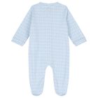 Baby Boys Blue Logo Babygrow Gift Set, 1, hi-res