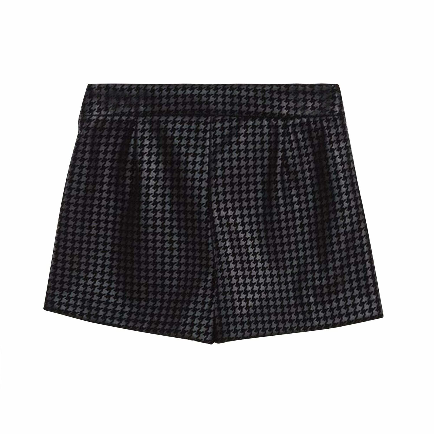 Girls Black Shorts, 1, hi-res