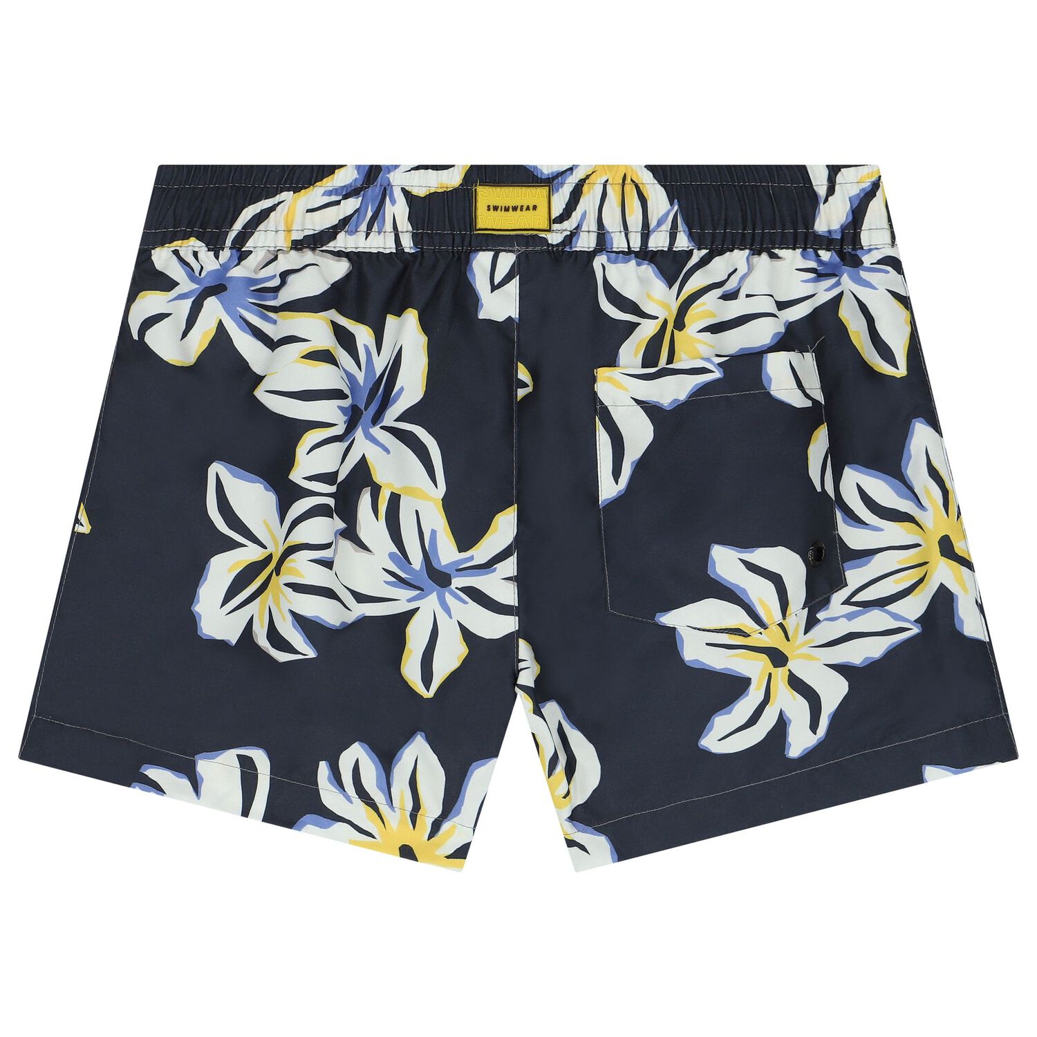 شورت أولاد سباحة بطبعة باللون الرمادي, 1, hi-res image number null