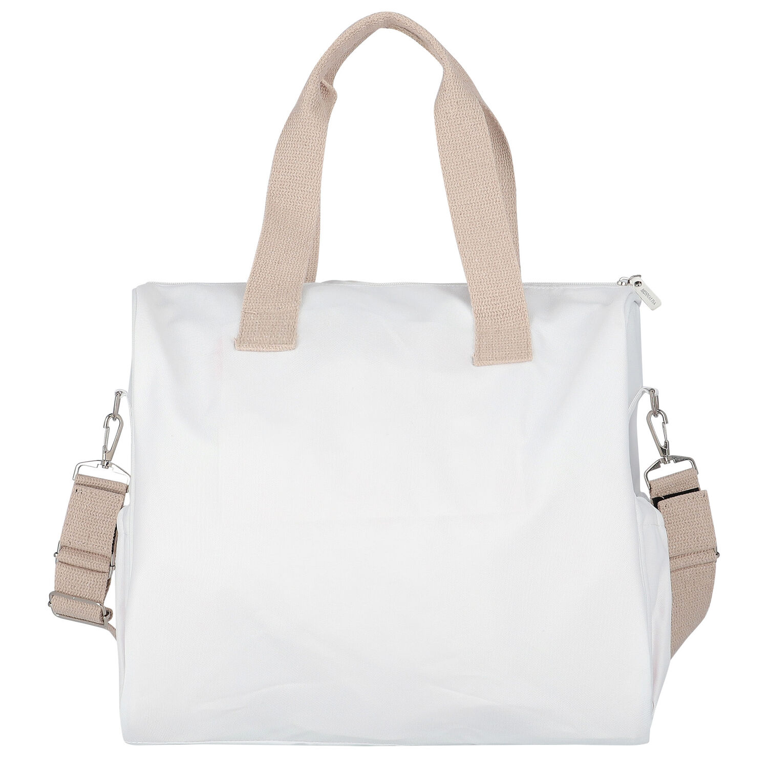 White Teddy Bear Baby Changing Bag, 1, hi-res