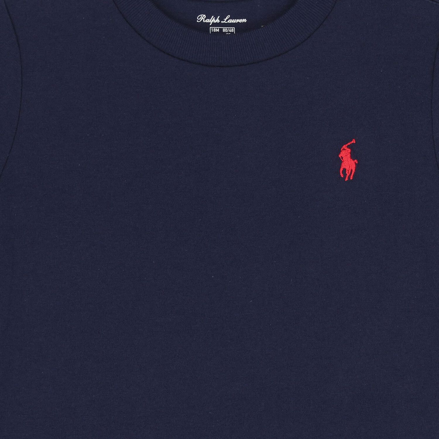 Baby Boys Navy Blue Logo T-Shirt, 1, hi-res