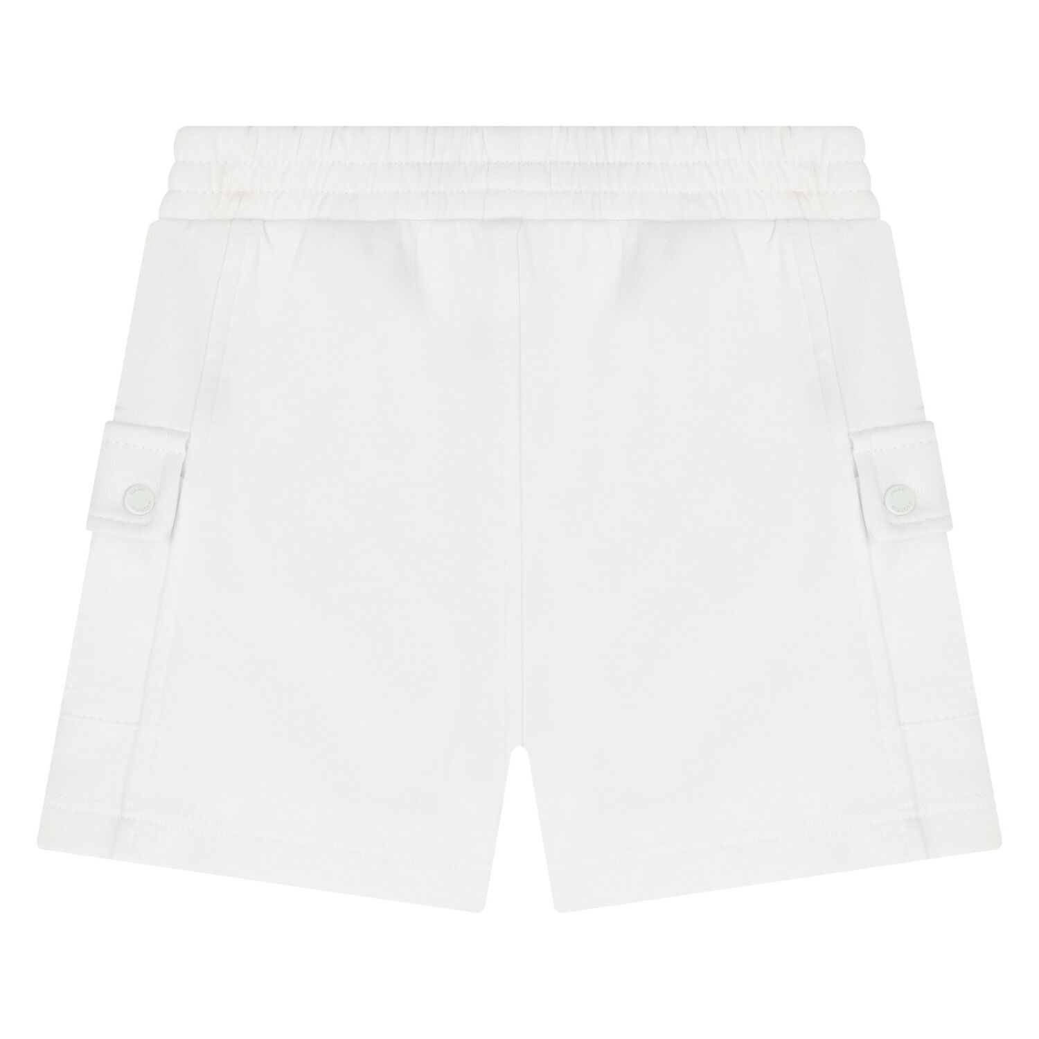 طقم شورت بطبعة حقيبة باللون الأزرق و الأبيض, 2, hi-res