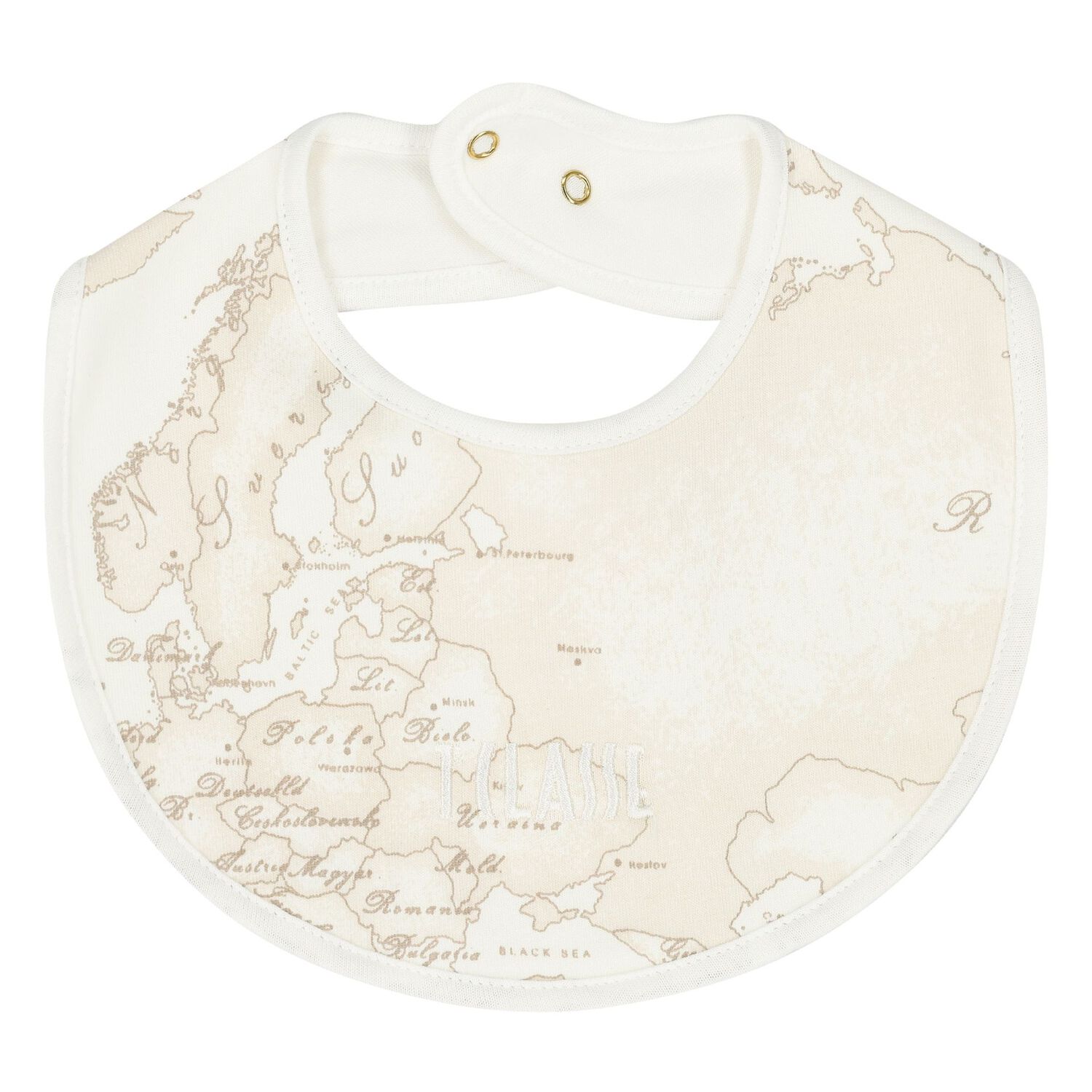 Ivory & Beige Geo Map Babygrow Gift Set, 4, hi-res image number null