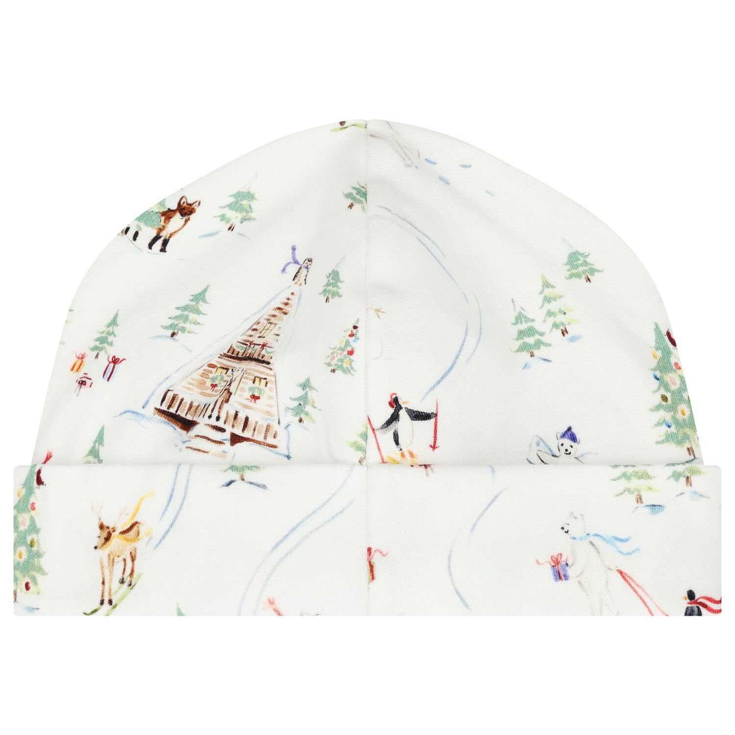 طقم أفرول هدايا بشعار احتفالي باللون الأبيض, 1, hi-res