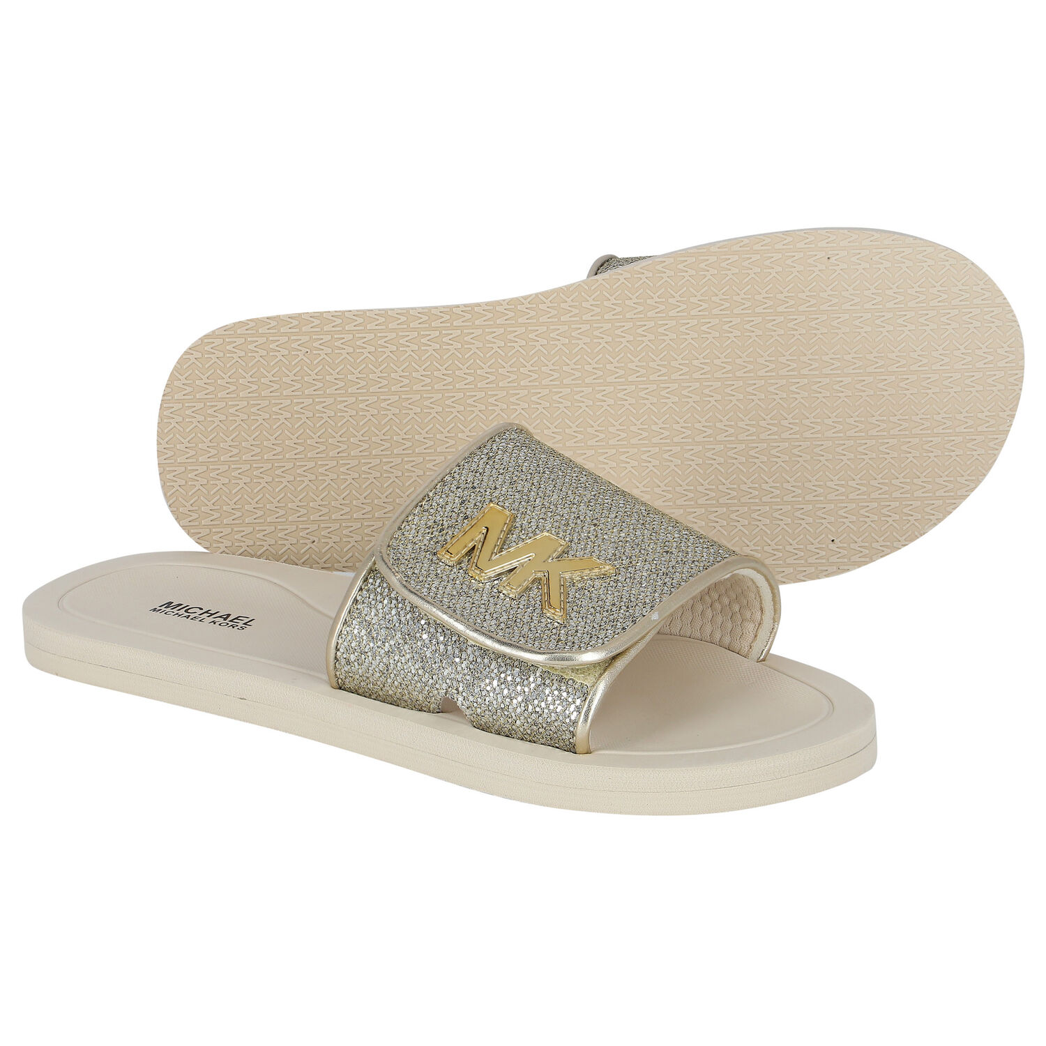 سلايدر بالشعار باللون الذهبي للبنات, 1, hi-res